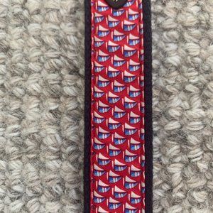 Vineyard Vines Boys Belt in Sailboat Print